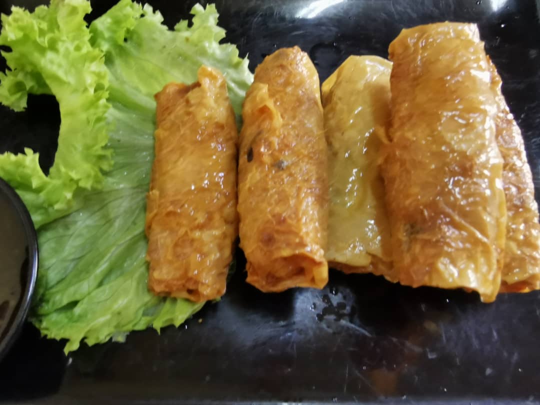 古早味猪网油春卷 Deep Fried Pork Roll